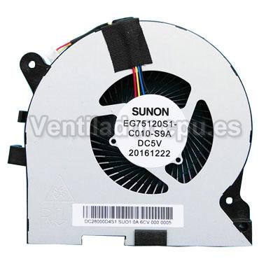 Ventilador Lenovo Legion Y720-15ikb