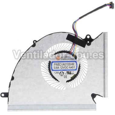 Ventilador Msi Ge76 Raider 10uh-213pl