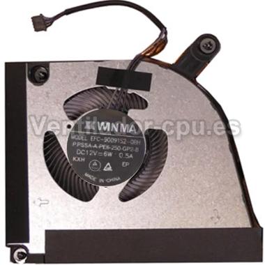 Ventilador Clevo Pe60rnx-g