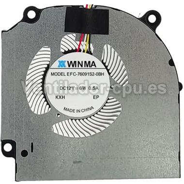 Ventilador Hasee Gx8r9